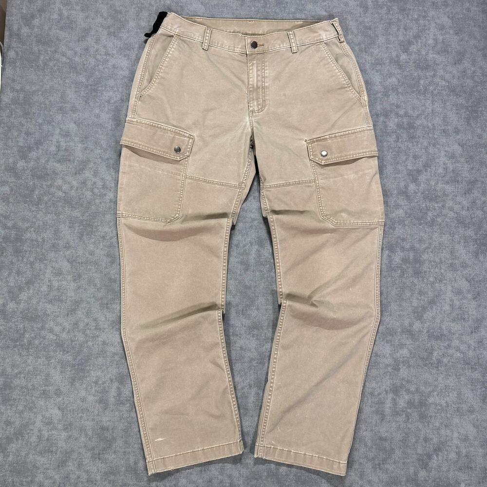 Duluth Trading Co Tan Cargo Pants